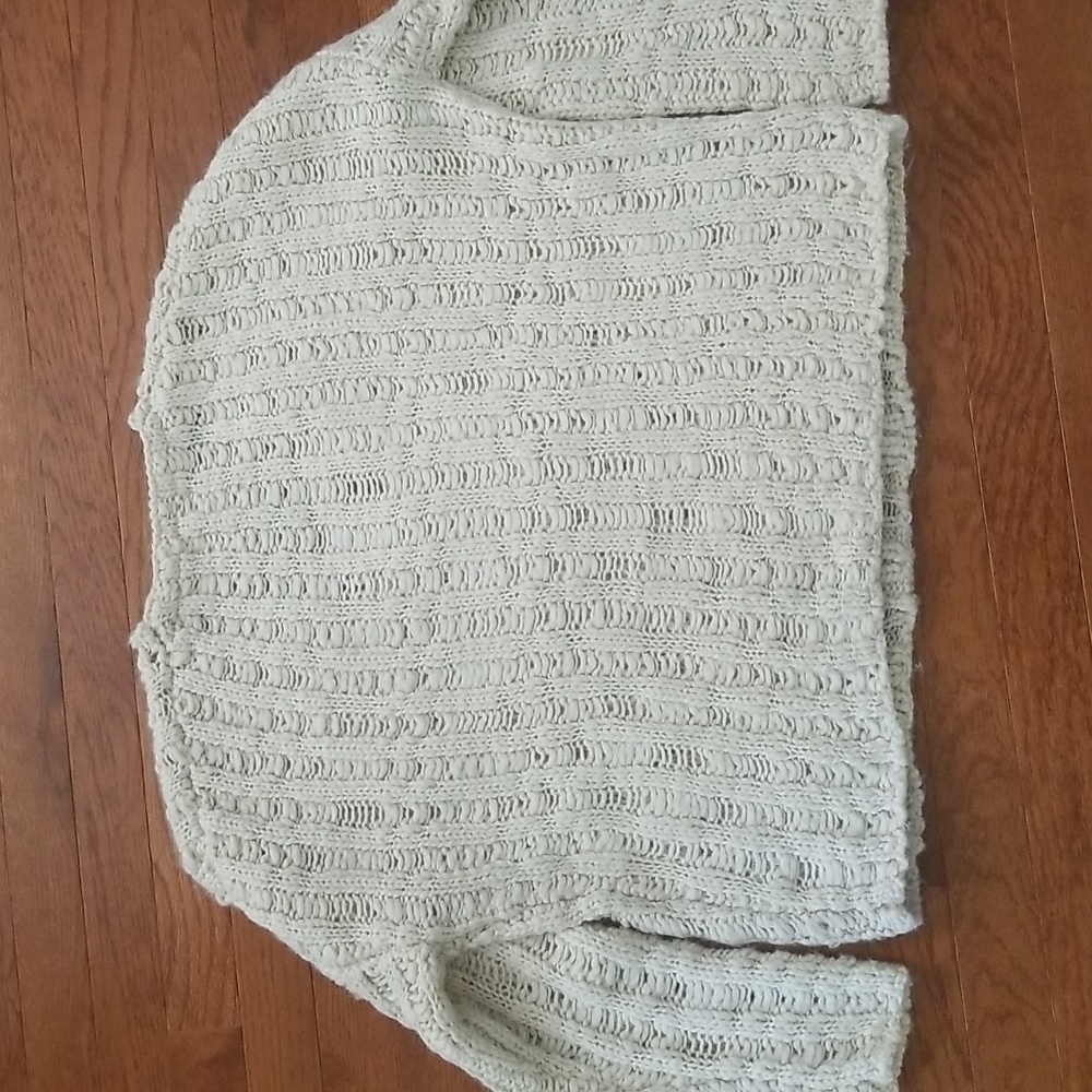 Urban Outfitters Cream Distressed Knit Sweater - Picture 7 of 8